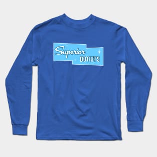 Superior Donuts (Blue) Long Sleeve T-Shirt